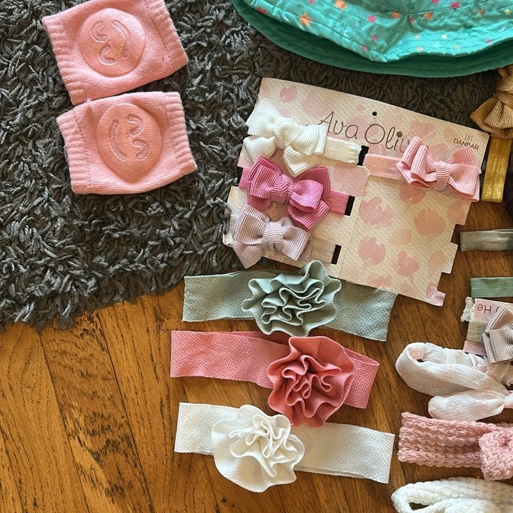 Toddler Girl Baby Headpiece Bundle